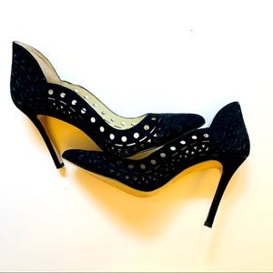 NWOT BCBG Taleesa leather High Heels 7M